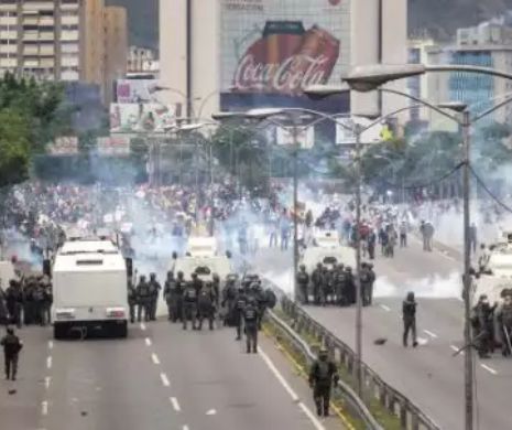 Lupte de stradă în Venezuela după închiderea urnelor soldate cu morți și răniți