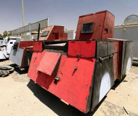 Maşinăriile groazei, marca bestiilor jihadiste din ISIS. Galerie foto ÎN PREMIERĂ