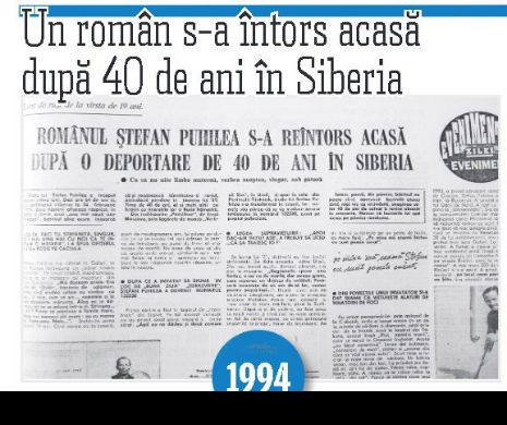 MEMORIA EVZ! Un român s-a întors acasă după 40 de ani în Siberia