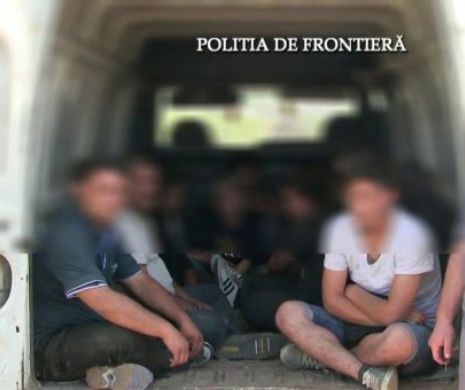 Migranți  sirieni, 14 adulți și patru minori, opriți la graniță de la polițiștii de frontieră din Constanța