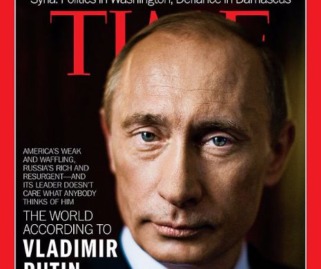Putin, din nou pe coperta revistei Time