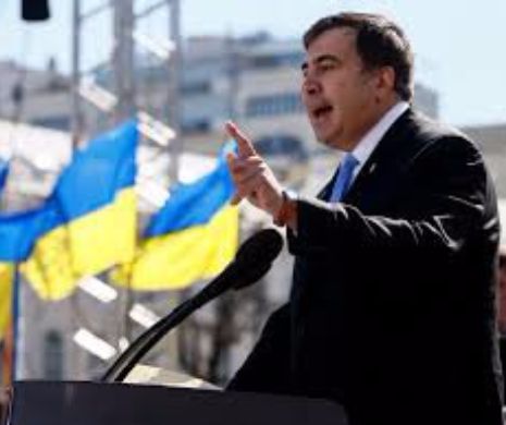 Saakașvili, în clinciuri cu Poroșenko: ”Am doar o singură cetățenie- cea ucraineană, nu mă  lipsesc de ea”