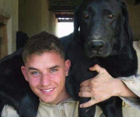 Un ofițer de Marină își ia ADIO de la câinele său credincios într-un mod emoționant