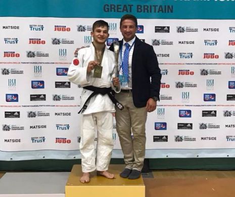 AUR pentru România la Campionatului European de Judo Seniori pentru Nevăzători din Marea Britanie