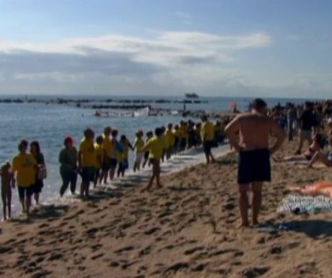 "E insuportabil! Nu-i mai vrem aici!" Scenele petrecute pe o plajă în Barcelona. VIDEO