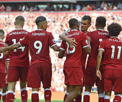 FOTBAL EUROPEAN. Liverpool A PULVERIZAT-O pe Arsenal Londra în derby-ul etapei a 3-a din Premier League