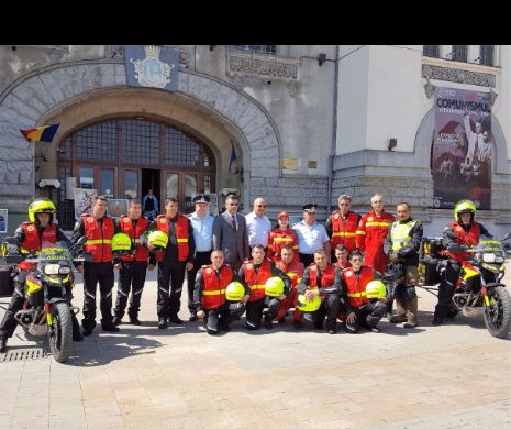 ISU Dobrogea, dotat cu motociclete SMURD pentru acordarea primului ajutor în situaţii de urgenţă