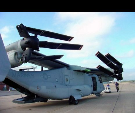 Japonia a dat-o la întors: dă cale liberă decolării avianelor Osprey