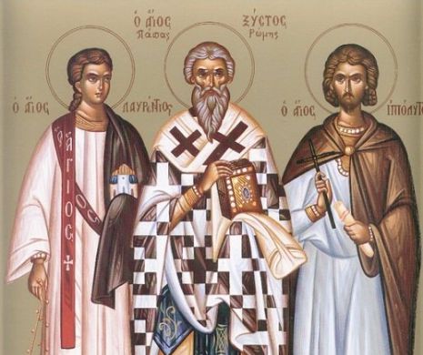 SFÂNTUL ZILEI. Trei sfinți