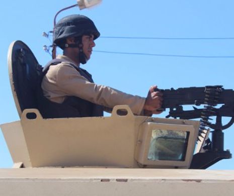 Armata Egipteană a dejucat un atentat terorist în peninsula Sinai