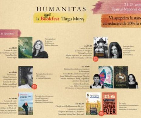 Bookfest Târgu Mureș 2017. Mircea Cărtărescu lansează „Peisaj după isterie”
