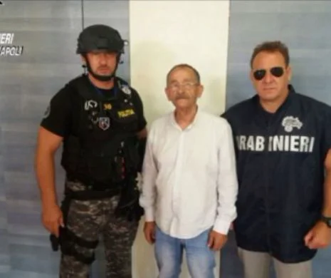 Contabilul mafiei italiene Camorra prins de români, a fost predat carabinierilor