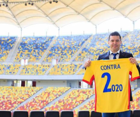 Cosmin Contra A SEMNAT și a fost prezentat în funcția de selecționer al României. „Nu există ceva mai tare decât atât”
