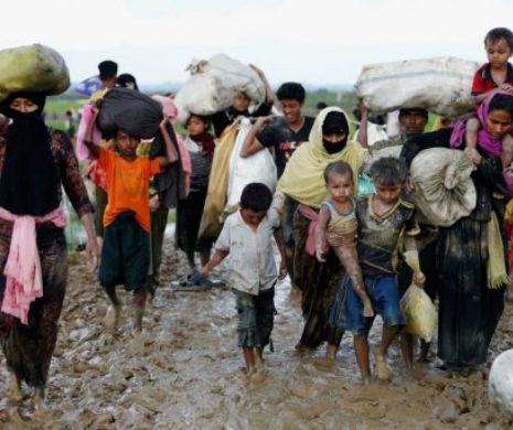 EPURARE ETNICĂ în Burma. Numărul refugiaților minorității Rohingya este de SUTE DE MII de oameni