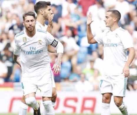 FOTBAL EUROPEAN. Real Madrid, un nou rezultat surprinzător pe „Bernabeu”. Galacticii s-au chinuit în inferioritate numerică