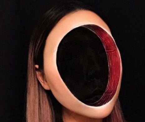 Iluzii optice care SPERIE OAMENII! Creațiile BIZARE ale unui make-up artist. Ce poate să facă cu fețele unor femei - FOTO