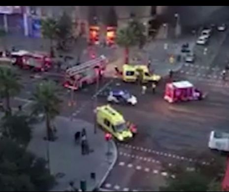 Momente de GROAZĂ în Barcelona! Două explozii PUTERNICE au rănit mai mulți OAMENI - VIDEO