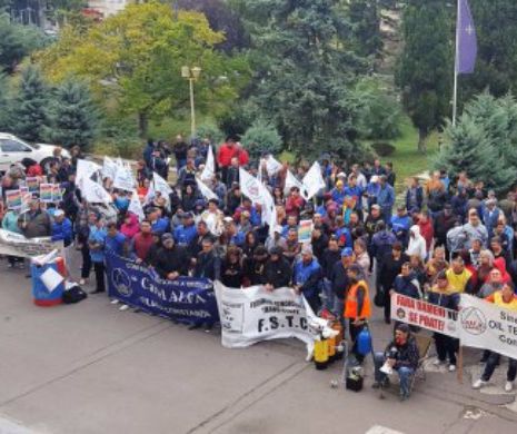 Protest Cartel Alfa, la Constanța: Jos Guvernul!
