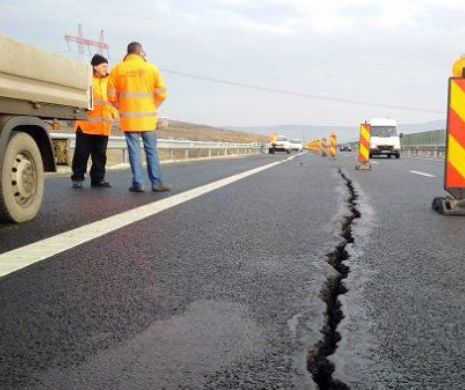 Statul român a plătit 20 de milioane € pentru autostrada surpată