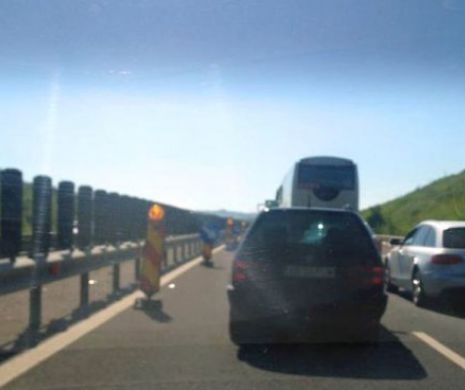 TRAFIC BLOCAT pe autostrada SOARELUI din cauza unui ACCIDENT