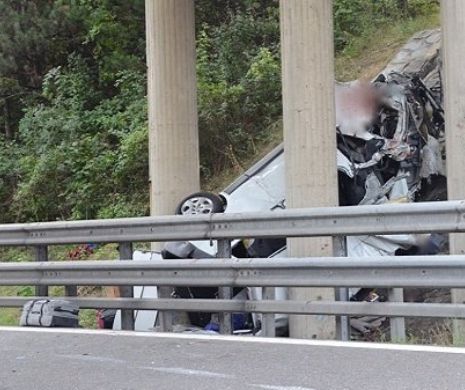 TRAGEDIE ÎN AUSTRIA. Cinci morți, după ce un microbuz cu români a căzut peste un pod. NEW ALERT!