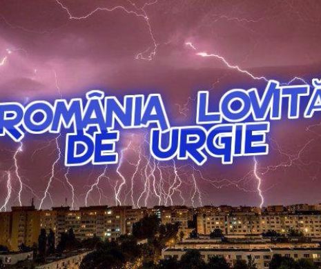 URGIA vine spre ROMÂNIA. Vremea REA nu dă cu nimic ÎNAPOI