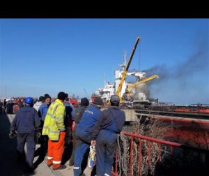 Anchetă de amploare după incendiul de pe nava Hercules. Directorul Agenției de Salvare pe Mare, demis