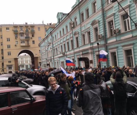 Au loc PROTESTE în toată Rusia de ZIUA lui Putin: 104  arestări până la acestă oră