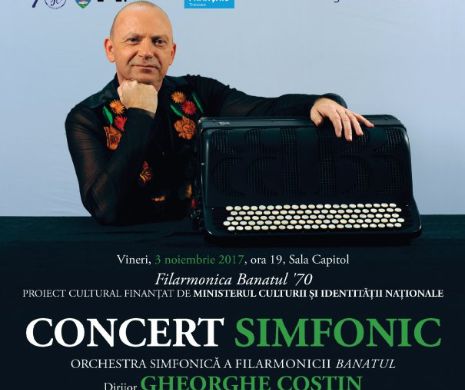 Cel mai renumit acordeonist francez cântă la Timișoara