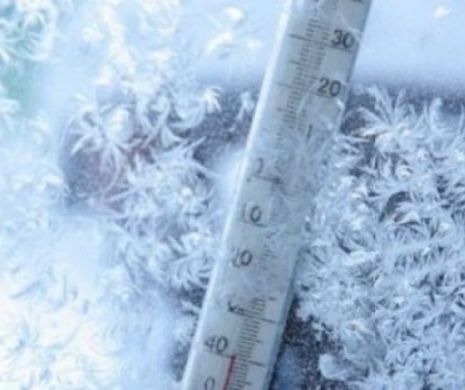 Gata cu vremea frumoasă! Meteorologii anunță temperaturi de -30 de grade