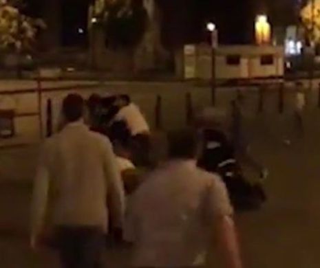 GRAV! Un român a făcut KO un polițist britanic - VIDEO ȘOCANT