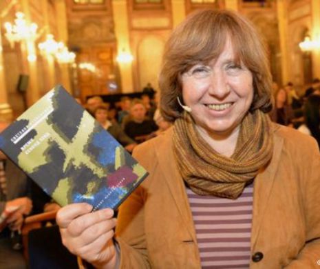 Laureata Premiului Nobel pentru Literatură 2015, Svetlana Aleksievici, vine în România