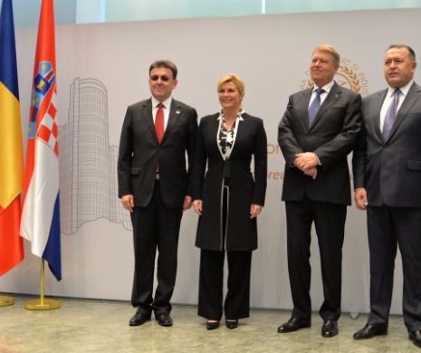 Președintele Croației și Klaus Iohannis s-au întâlnit Camera de Comerț și Industrie a României. Noi relaţii economice între cele două ţări