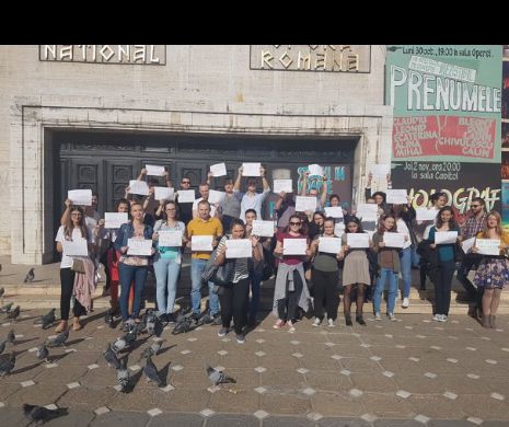 Protestul rezidenților la Timișoara: ”Ne dați afară din țară”