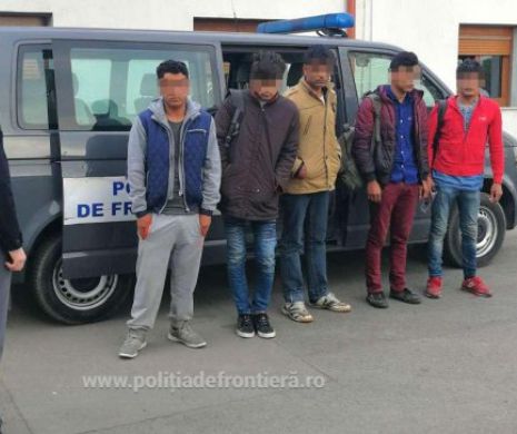 Solicitanți de azil în Romțnia, prinși în timp ce încercau să fugă din țară