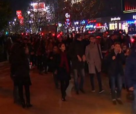 Sute de persoane au ieșit în stradă ACUM, în București! Colectiv, din nou în actualitate