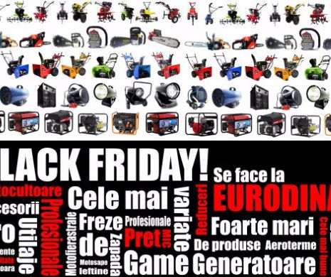 AgroMoto celebreaza Black Friday cu reduceri la toata gama de utilaje agricole, pana pe 1 decembrie!