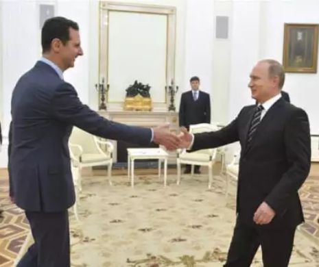 Bashar al-Assad, felicitat de Putin pentru „succesul în lupta împotriva terorismului” în Siria