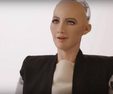 Facinant! Robotul Sophia VINE  în România