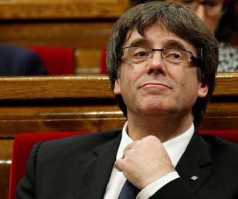 Liderul catalan Carles Puigdemont s-a predat poliției belgiene