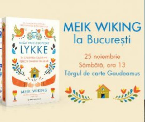 Meik Wiking, cel mai de seamă expert în fericire din lume, vine la București