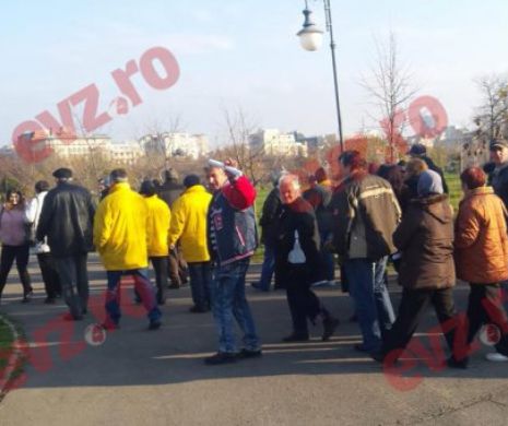 Protest PNL în stradă pentru susținerea moțiunii de cenzură