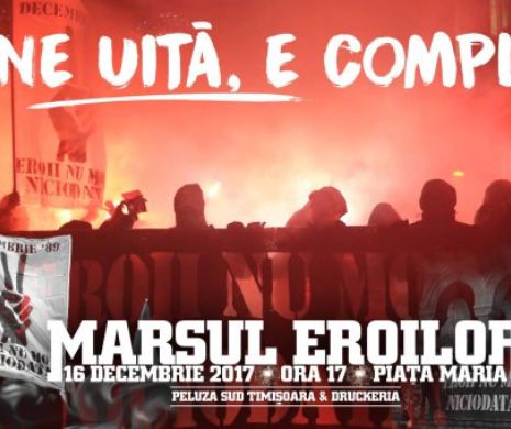 Druckeria: ”Cine uită e complice!” Invitație la marș în memoria eroilor Revoluției