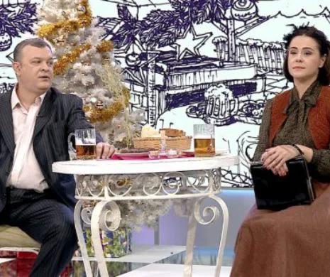 Masa la care au stat „Tanța și Costel” în urmă cu o jumătate de veac, vedetă la Revelionul TVR 2