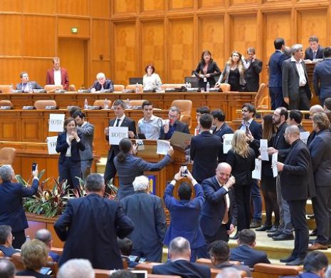 Politicienii au inaugurat Mahalaua parlamentară