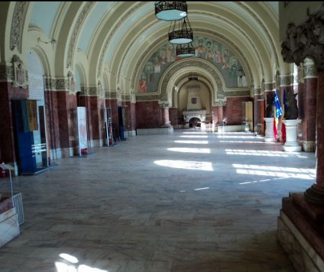 Sala din Alba Iulia în care s-a semnat actul Marii Uniri, restaurată după 50 de ani