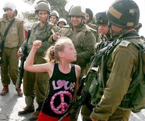 Tensiuni în Cisiordania: Ahed Tamini, arestată fiindcă a LOVIT un soldat israelian