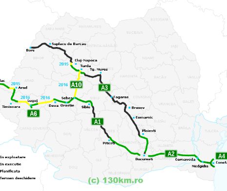 2018 vine cu cei mai mulţi km de autostradă pentru România