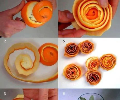 Decorațiuni cu aromă de portocală