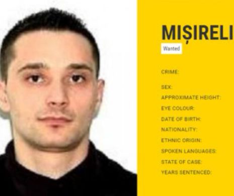 INFRACTOR ROMÂN aflat în topul MOST WANTED al Europol, extrădat în România